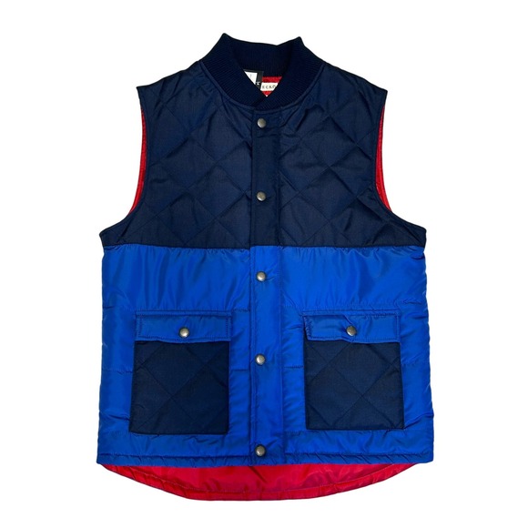 Marc Ecko Men’s Quilted Snap Button Zipper Closure Vest Size Medium‎ NWT - Picture 1 of 9